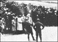 Dr. Mengele
                                                      at Auschwitz