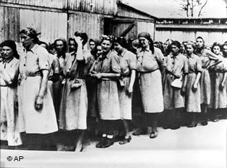 Women survivors
                                          of slave labor camps