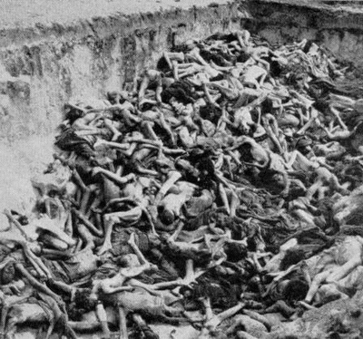 Mass Grave at
                                                          Bergen-Belsen
                                                          Camp